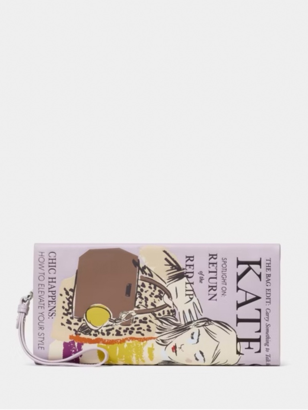 Kate Spade New York The Edition Vol. 2 Magazine Clutch Wristlet Bag NWT